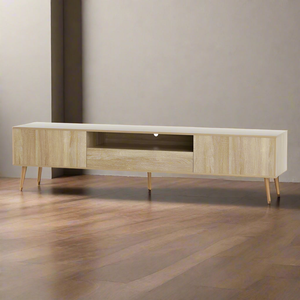 Artiss Entertainment Unit Alex TV Cabinet Storage Drawers 200CM