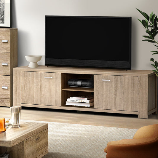 Artiss TV Cabinet Entertainment Unit 160cm Pine Maxi