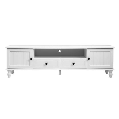Artiss TV Cabinet Entertainment Unit 160cm White Kubi