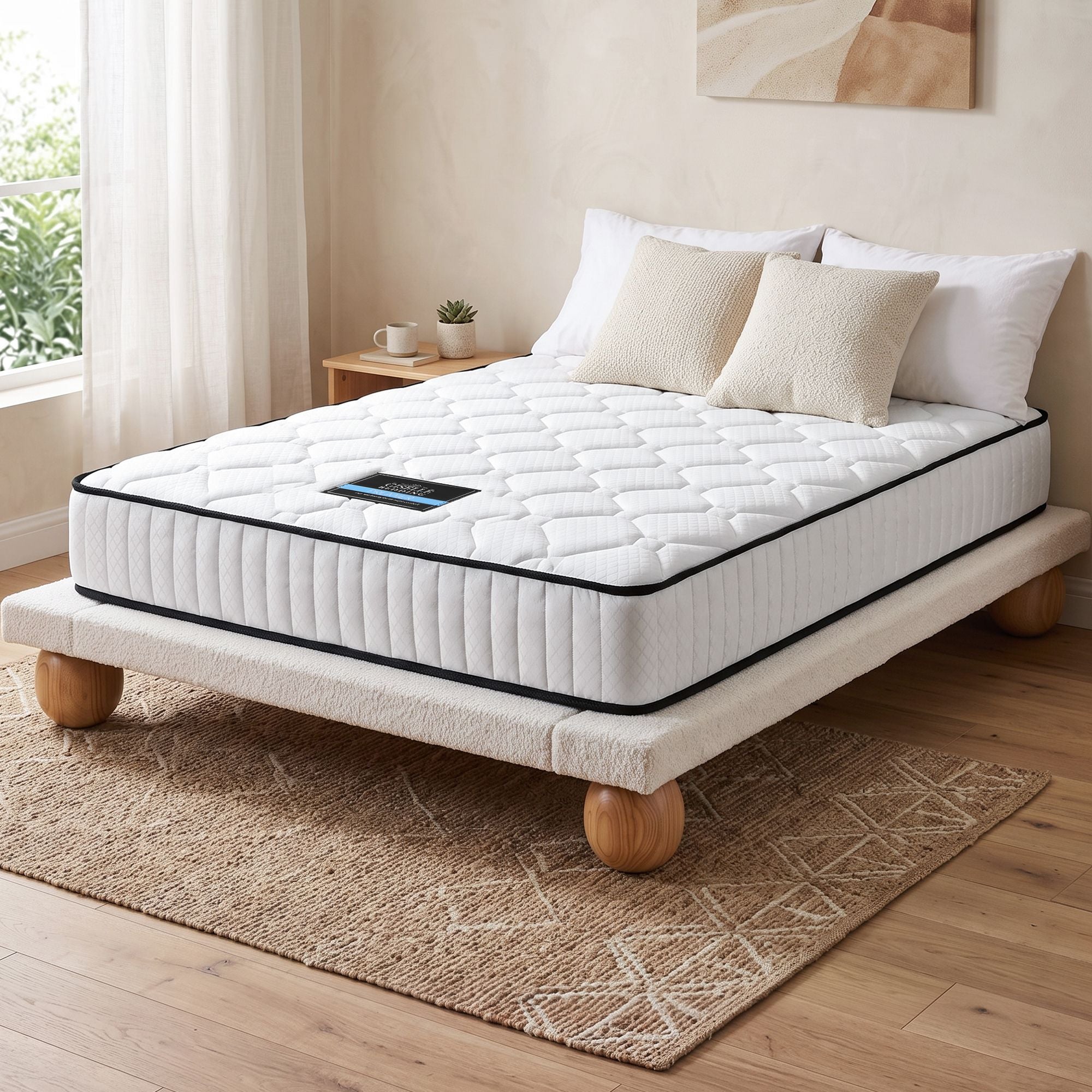 Giselle Bedding 21cm Mattress Tight Top Double