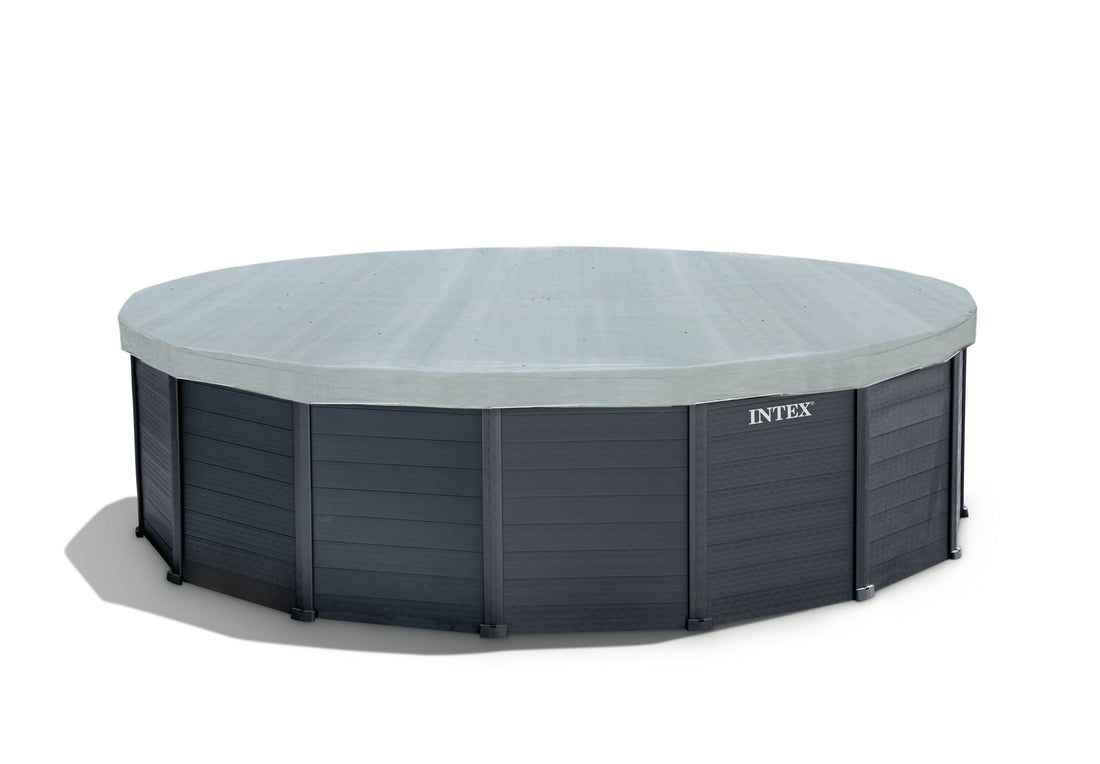 Intex Intex Graphite Grey Panel Pool 4.78 x 1.24M 26384