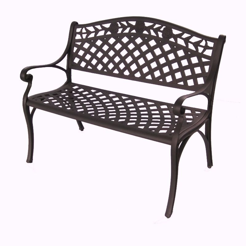 Melissa Aluminium Bench Bronze