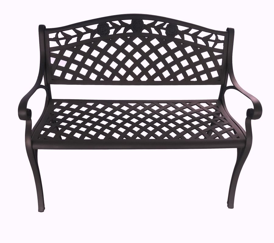 Melissa Aluminium Bench Bronze