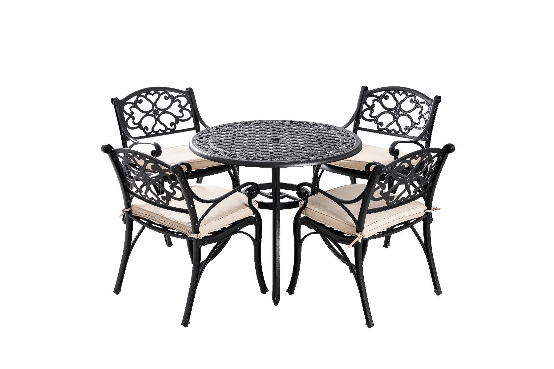 Marco 5-Piece Cast Aluminium Outdoor Setting