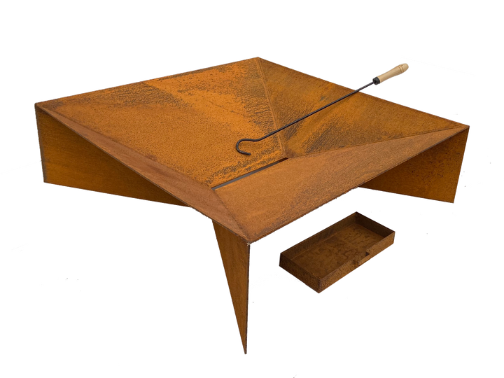 Firepit with Ash Tray with 0.11 Mild Steel