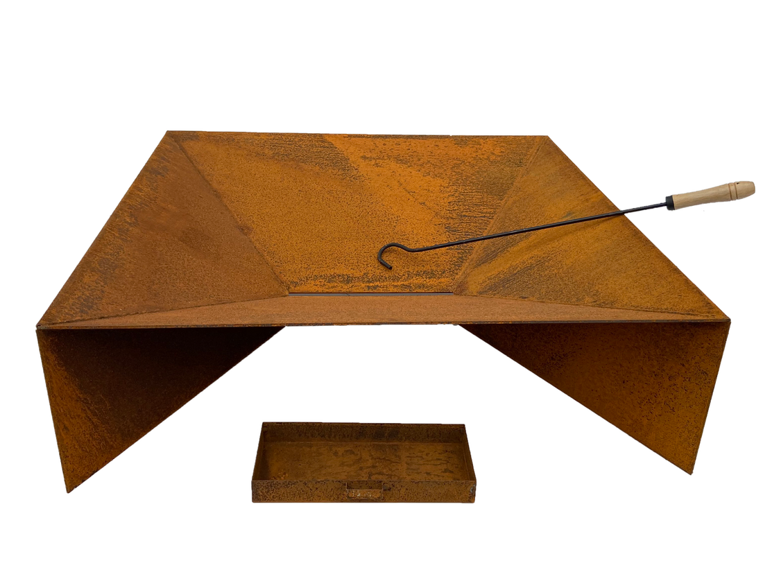 Firepit with Ash Tray with 0.11 Mild Steel