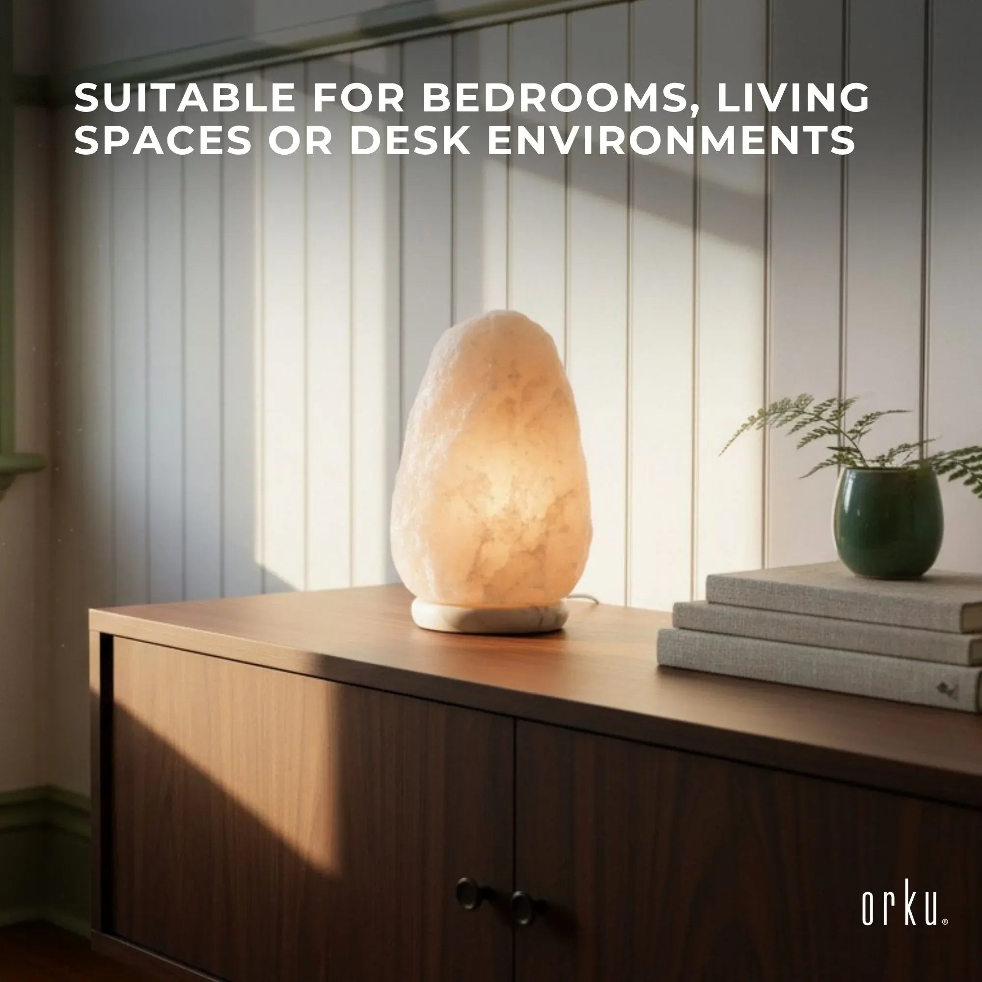 12V 12W 3-5Kg Himalayan White Salt Lamp Crystal Rock Natural Shape Unique Lamps