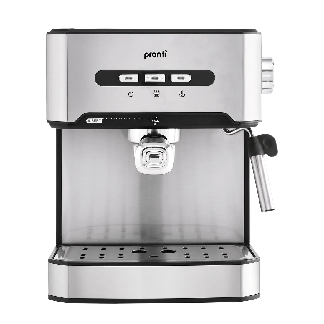 Pronti 1.6L Automatic Coffee Espresso Machine with Steam Frother