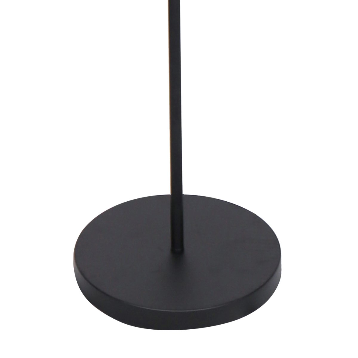 Sarantino 3-Light Black Metal Floor Lamp