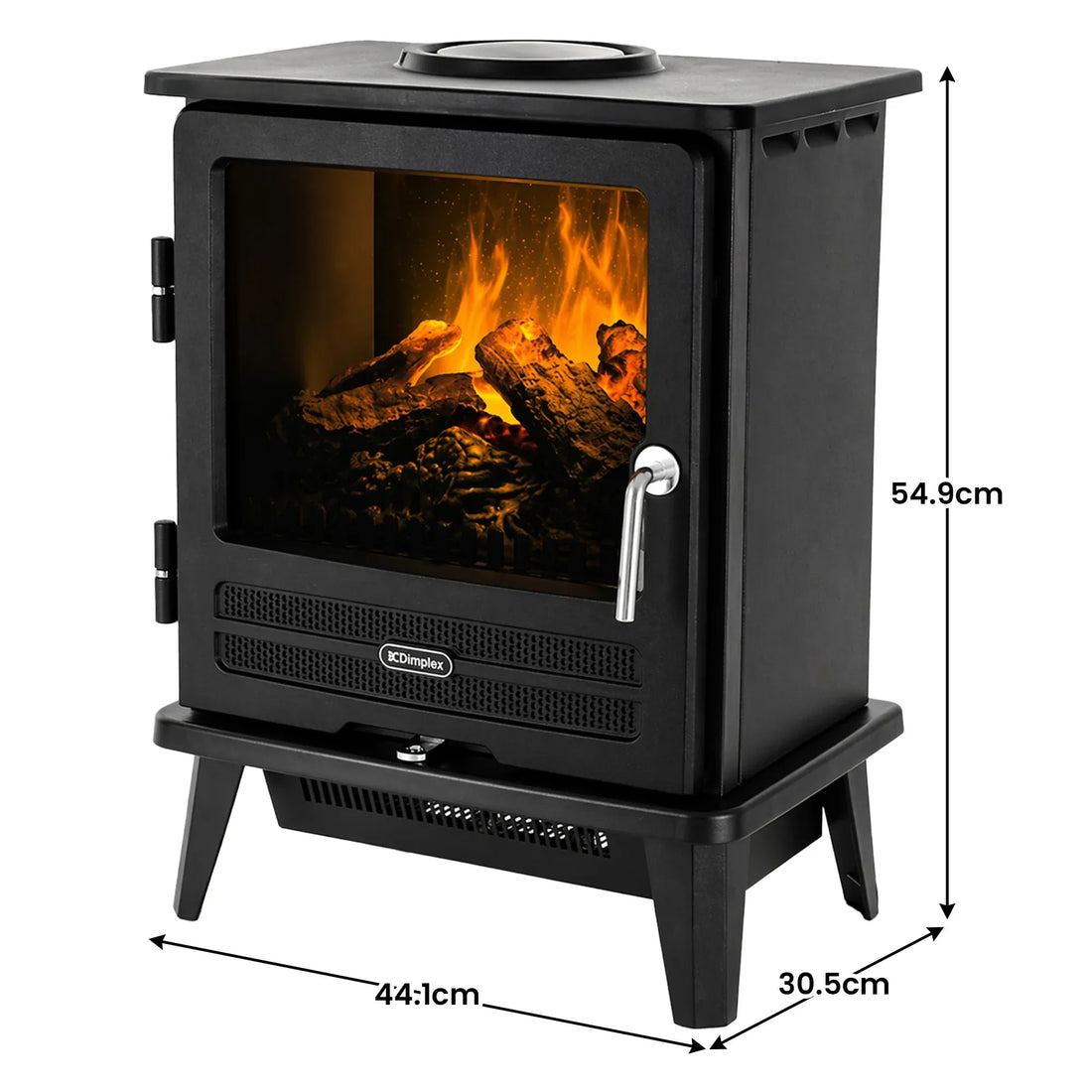 Dimplex 2kW Willowbrook Opti Myst Portable Electric Stove Flame and Smoke Effect