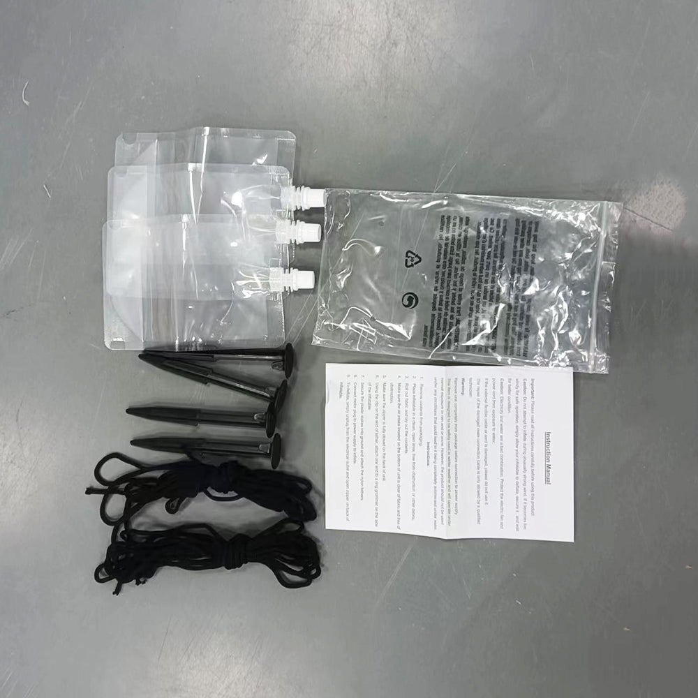 Radiant Christmas Lights Tractor Penguin Gift Xmas Inflatable Santa 1.8m Height