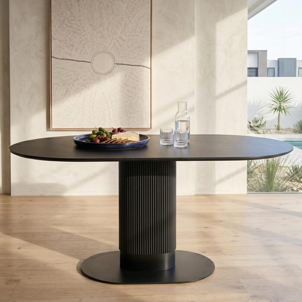 Clara Eclipse Oval Dining Table