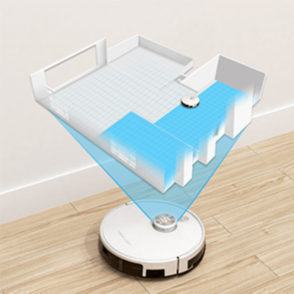 Tesvor S6 Turbo Robot Vacuum & Mop, 4000Pa