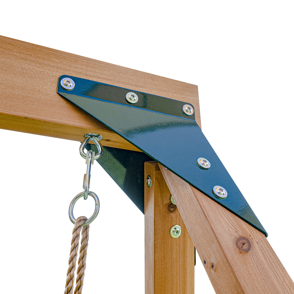 Lifespan Kids Darlington Swing Set & Play Centre with 2.2m Slide (Pastel Green)