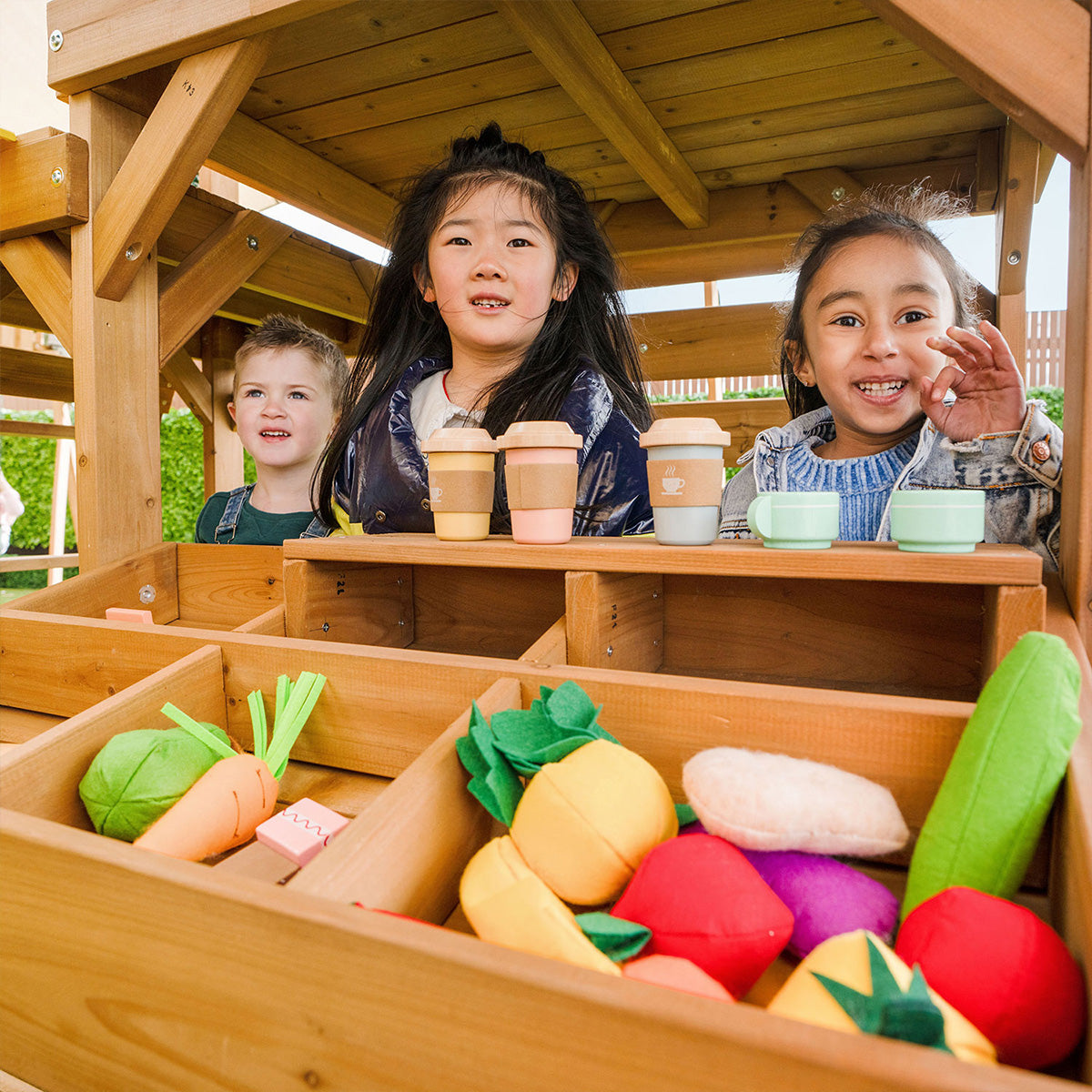 Lifespan Kids Walton Swing Set, Monkey Bars & Play Centre with 2.2m Slide (Pastel Green)
