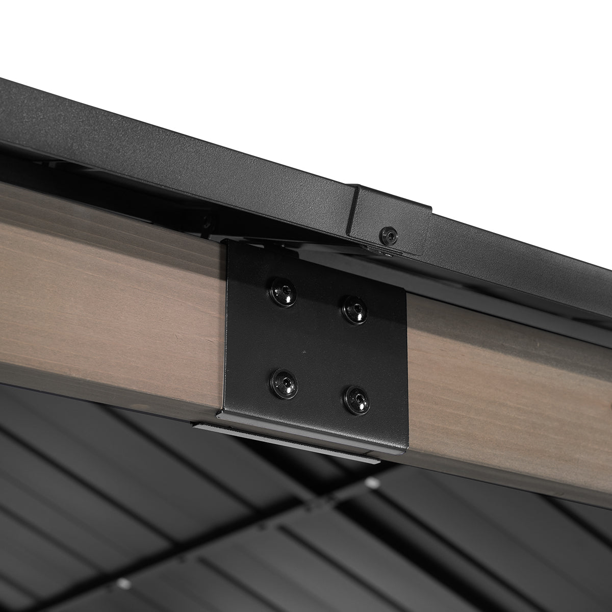 Yardtopia Maryborough 3m x 3m Timber & Steel Double Hip Roof Gazebo