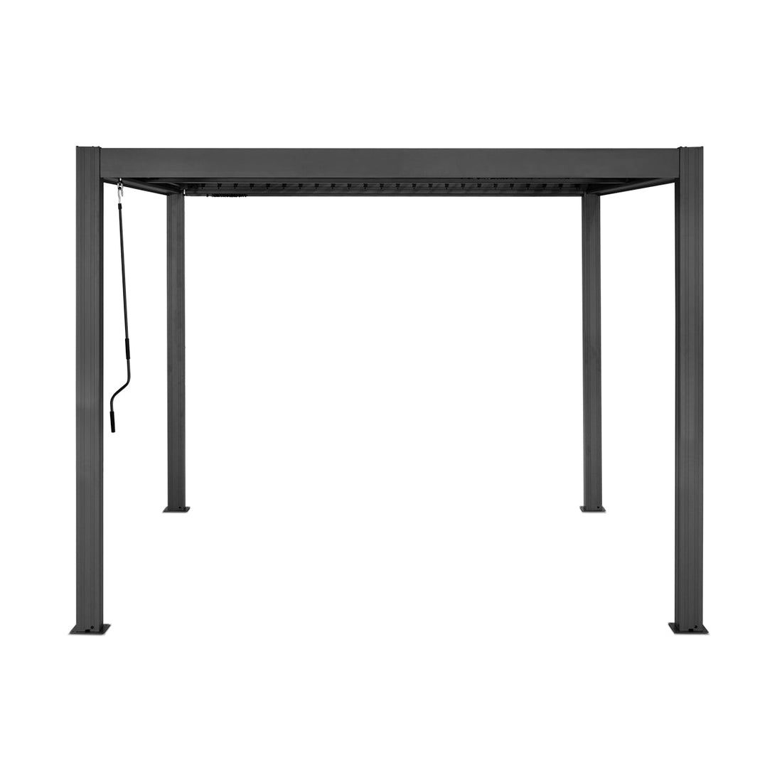 Yardtopia Elmont 3m x 3m Aluminium Adjustable Louvre Pergola