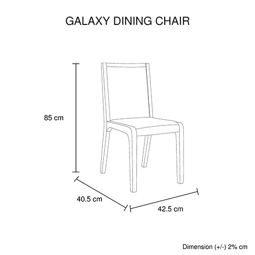 7-Piece Dining Suite: High Gloss White Table & 6 Wooden Chairs
