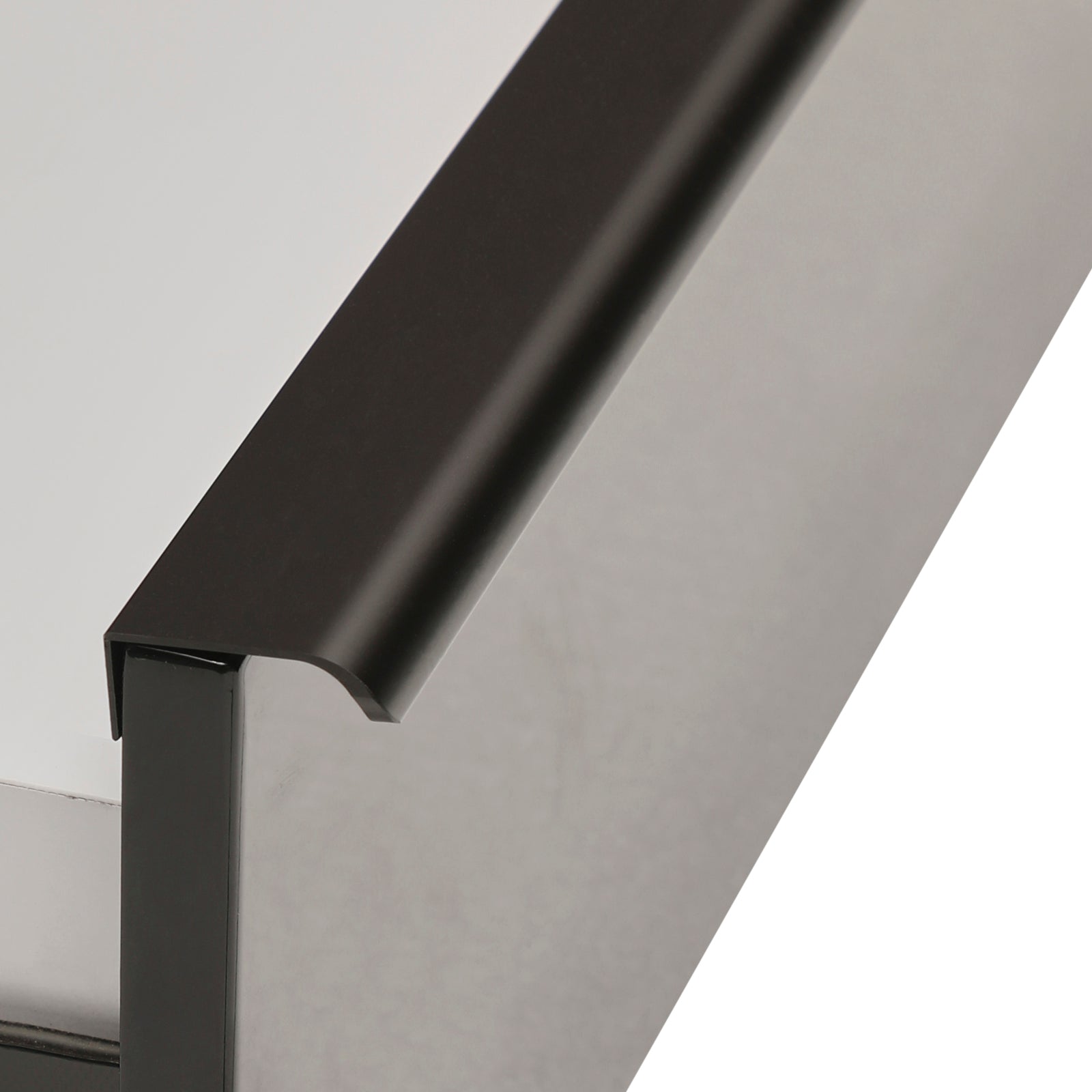 TV Cabinet with 3 Storage Drawers Extendable With Glossy MDF Entertainment Unit in Black Colour