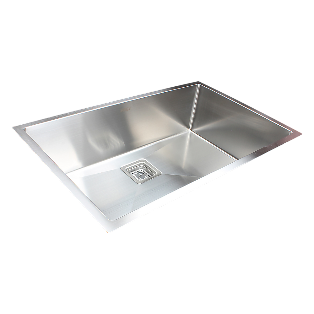 810x505mm Handmade 1.5mm Stainless Steel Kitchen Sink with Waste and Grid