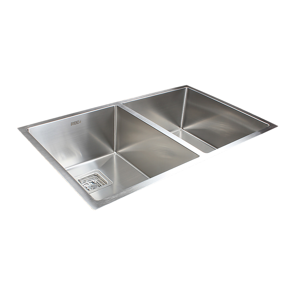 835x505mm Handmade 1.5mm Stainless Steel Kitchen Sink with Waste and Grid
