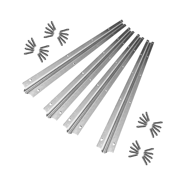 Sliding Gate Hardware Accessories Kit - 4m Track
