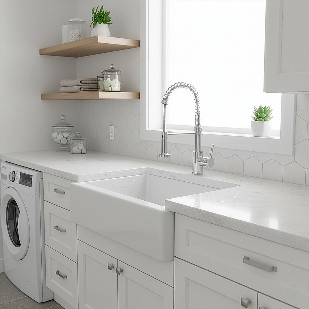 Basin Mixer Tap Faucet w/Extend -Kitchen Laundry Sink
