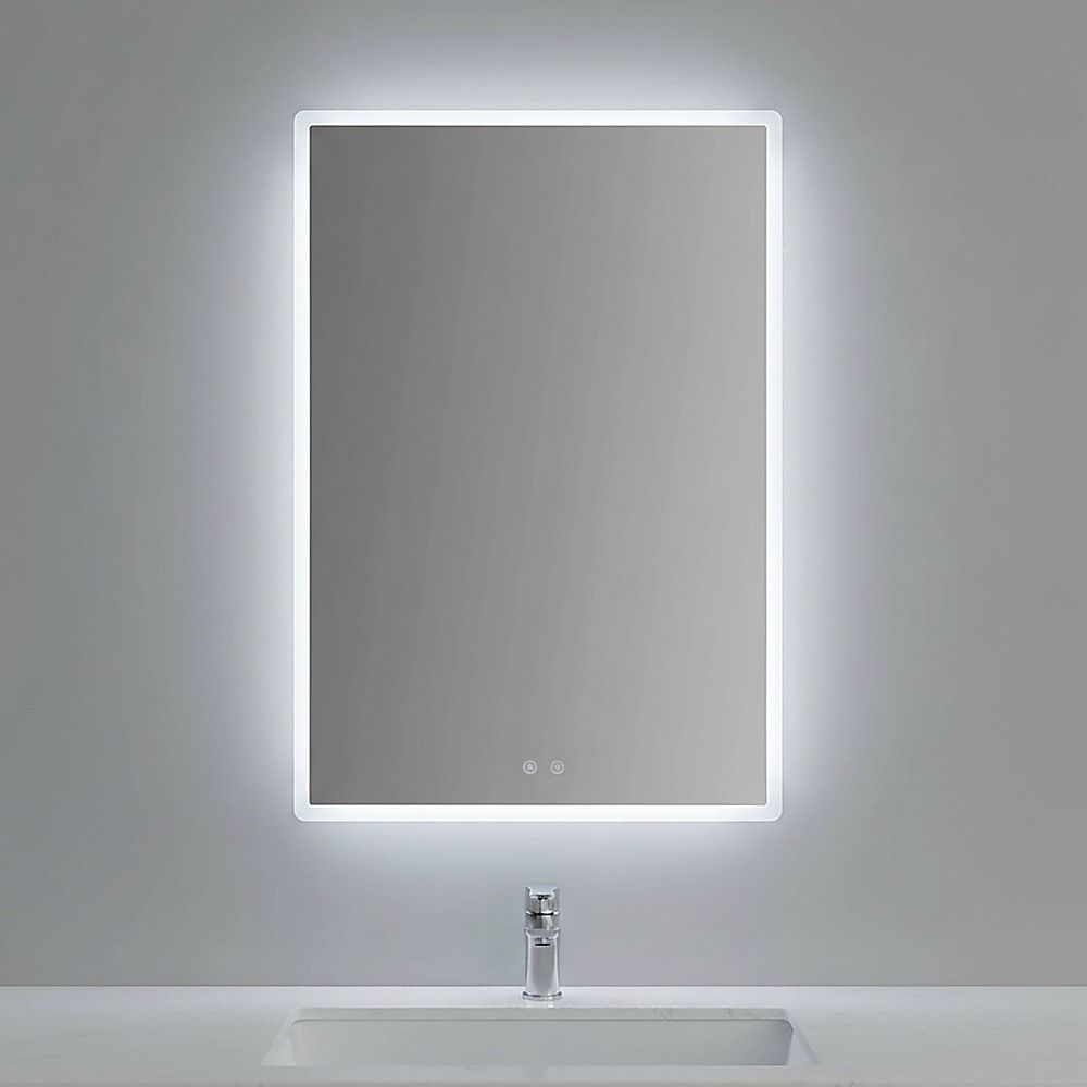 Smart Mirror Bathroom Vanity LED Lighted Wall Mirror 800x600mm