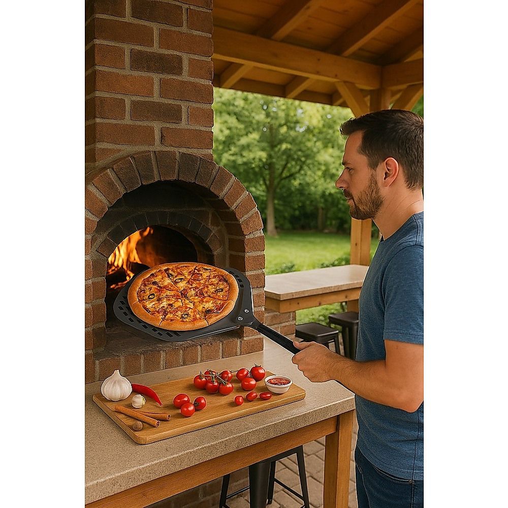 Pizza Paddle Peel Woodfire Outdoor Oven Aluminium