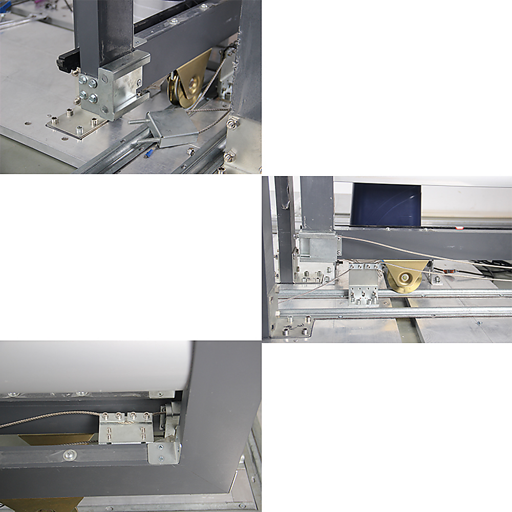Telescopic Sliding Gate Pulley System
