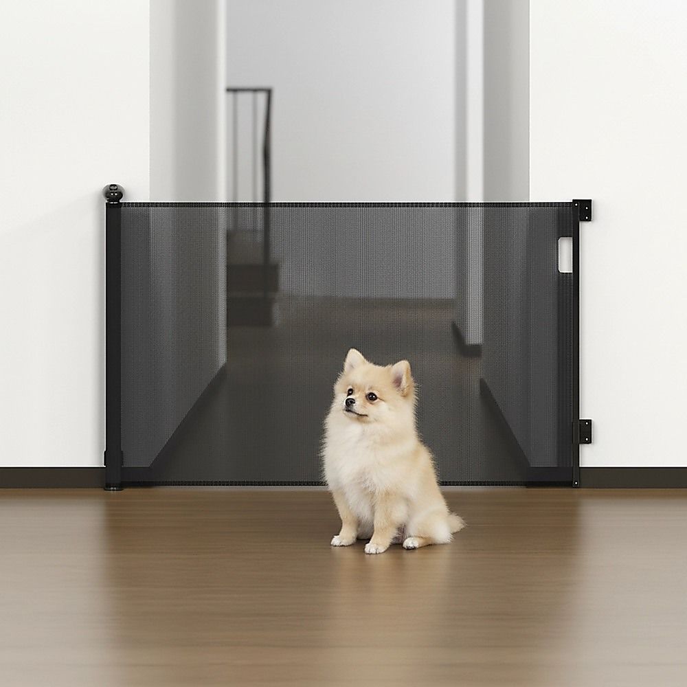 Retractable Baby Safety Fence Pet Stair Gate Barrier for Kids Dog Cat 3M