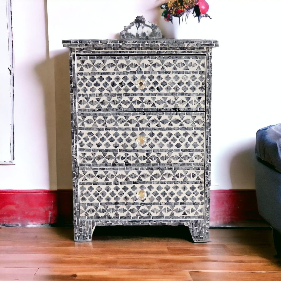Santa Fe Side Inlay Table