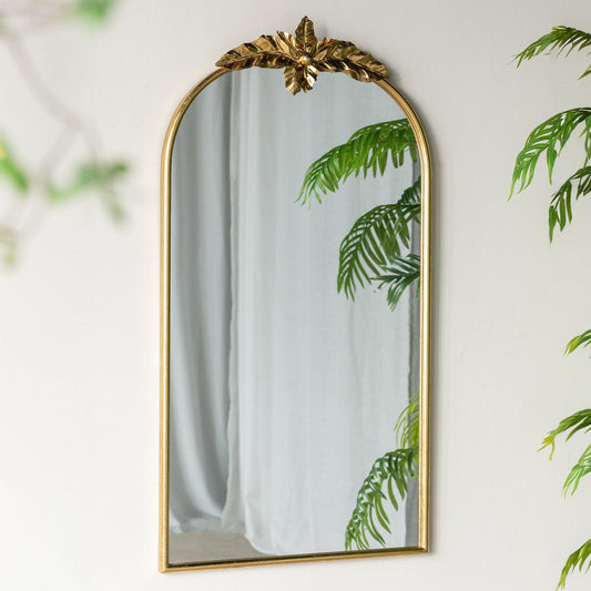 Marion Tall Gold Wall Mirror