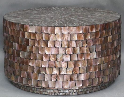 Mariner Mother of Pearl Handcrafted Coffee Table