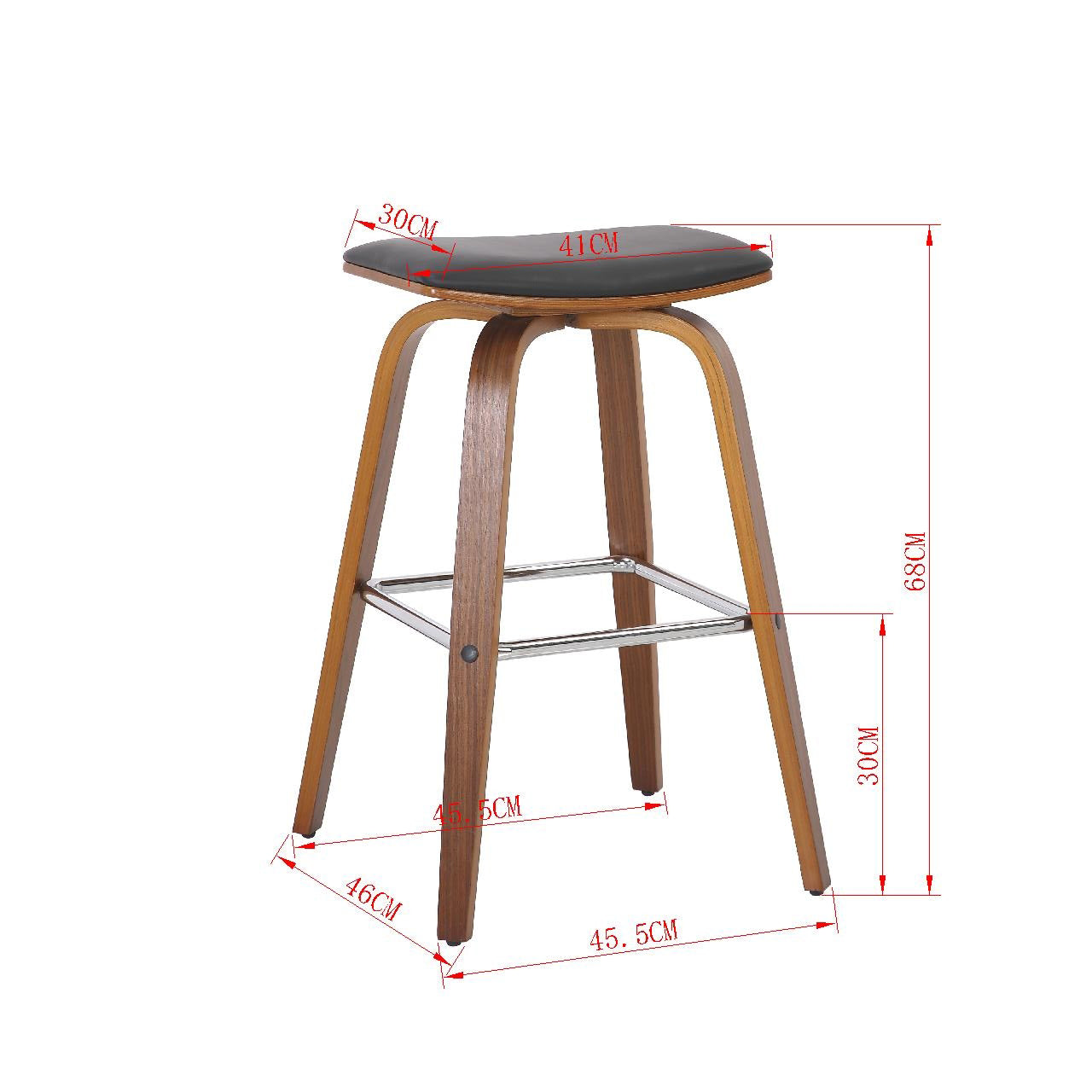 Cooper Bar Stool - Black