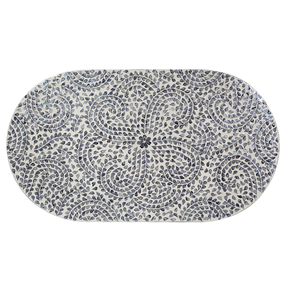 Floral Mother of Pearl Coffee Table
