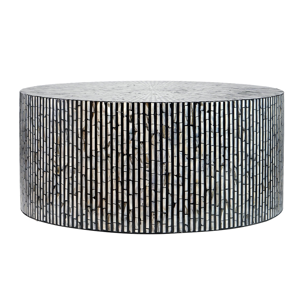 Cordelia Round Mother of Pearl Coffee Table