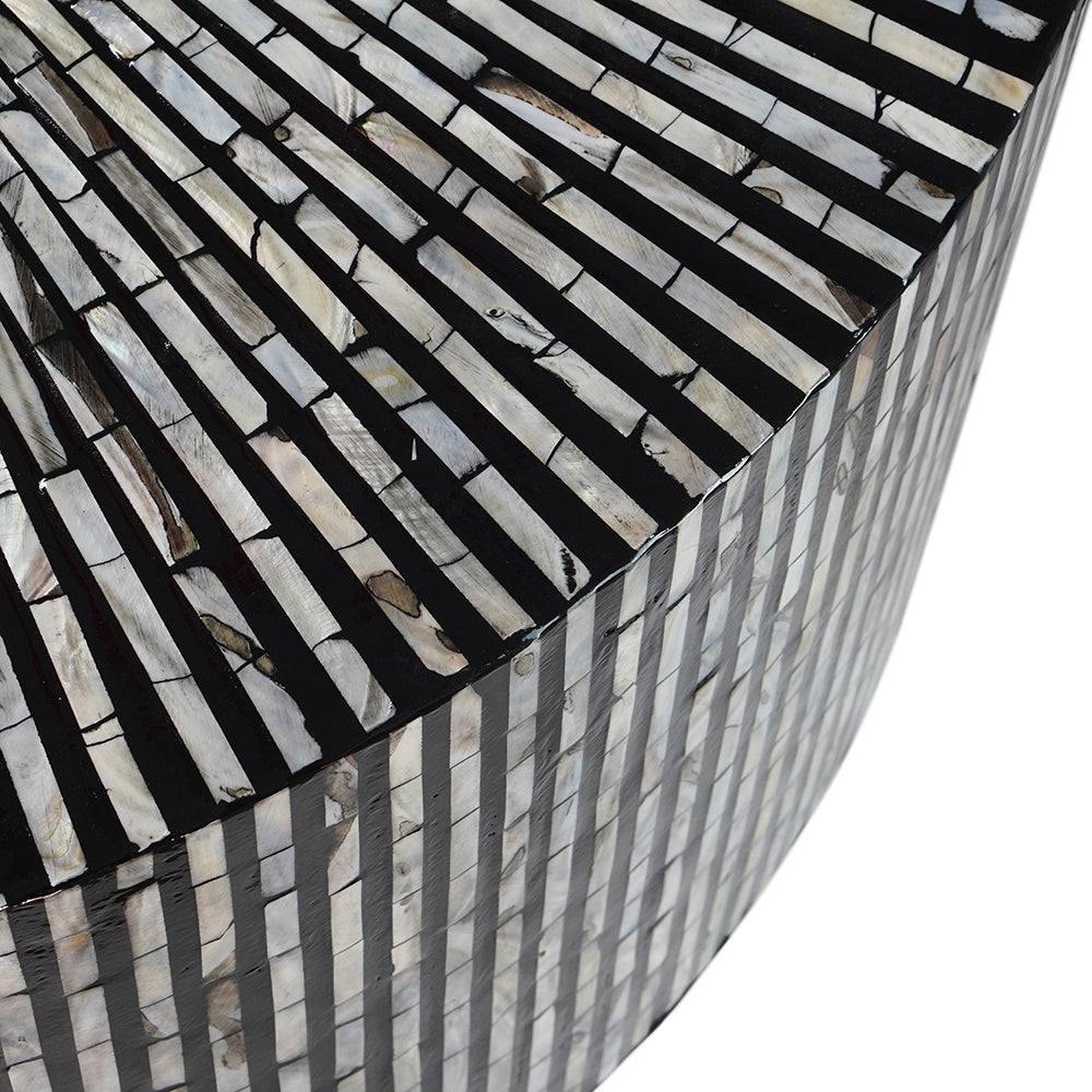 Cordelia Round Mother of Pearl Coffee Table