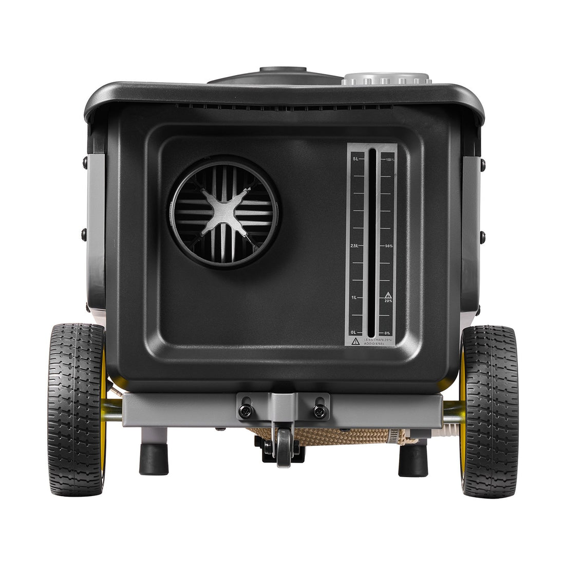 Diesel Heater, 8KW, DC 12V/24V, All in One Portable Diesel Air Heater with Bluetooth APP Control, Remote Control and LCD Screen, Trolley Design, 5 L Fuel Tank for Trucks, Vans, RVs, Campers