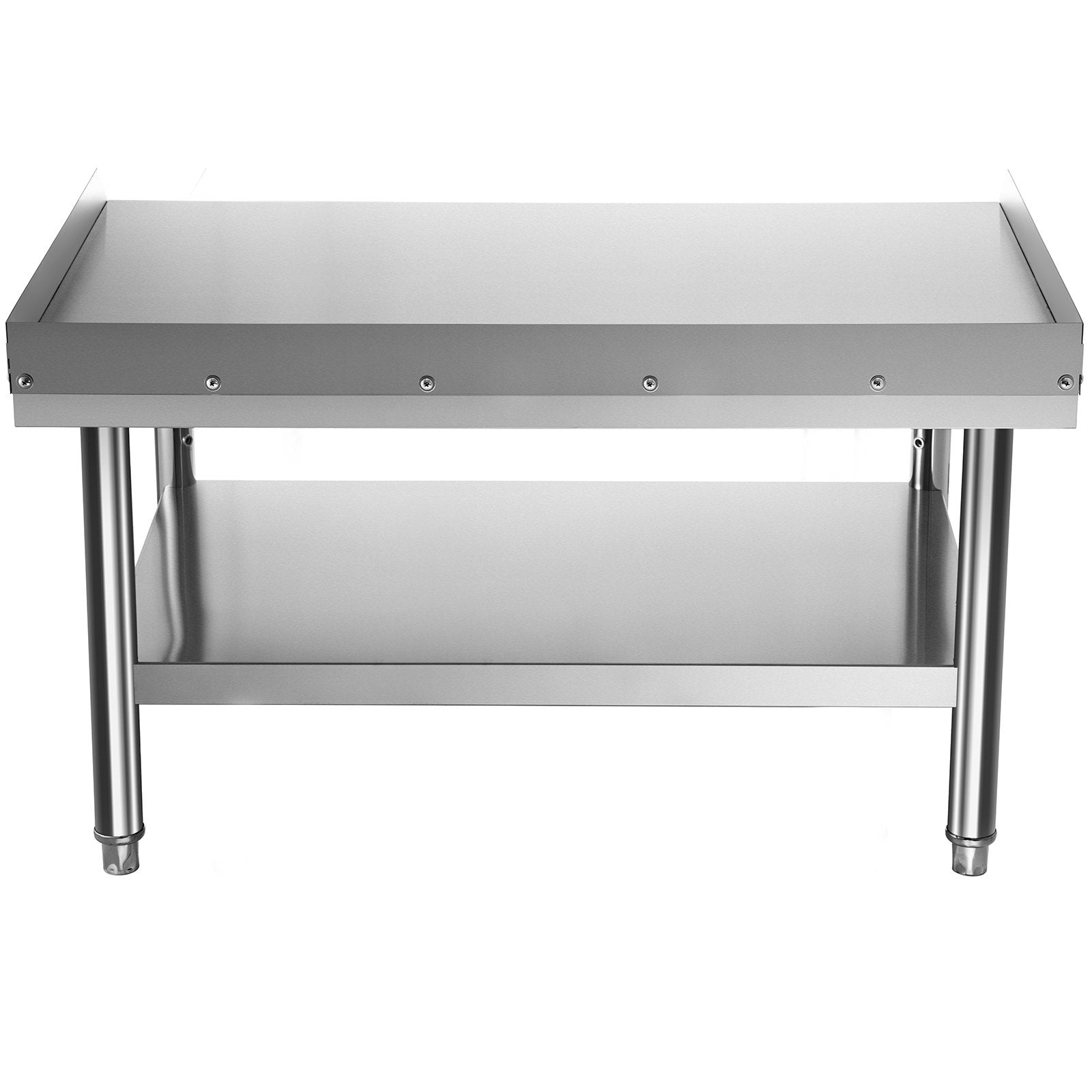 VEVOR Stainless Steel Equipment Grill Stand, 122 x 76 x 61cm Stainless Table