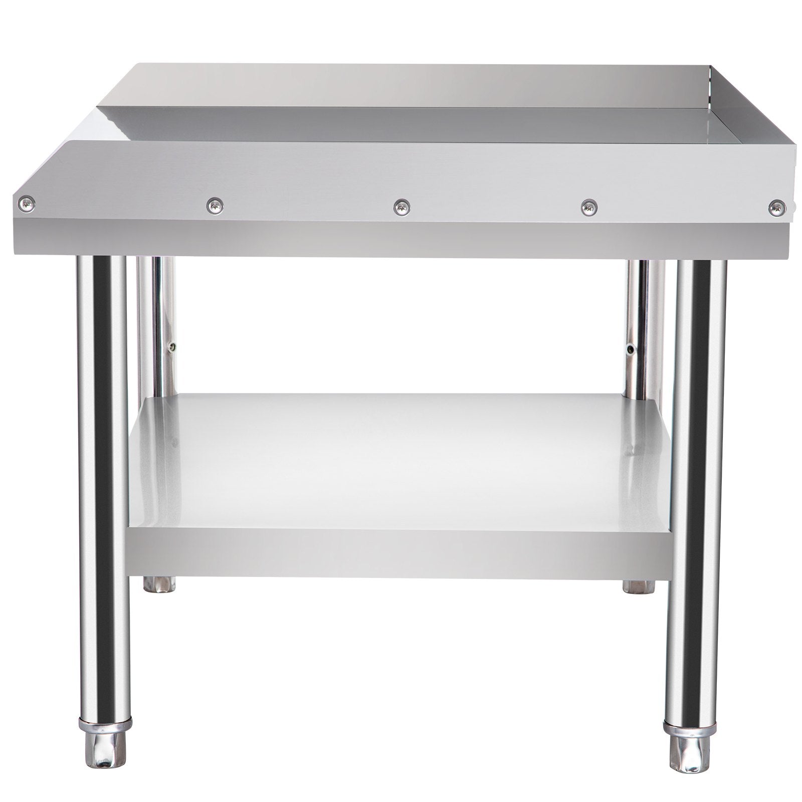 VEVOR Stainless Steel Equipment Grill Stand, 122 x 76 x 61cm Stainless Table