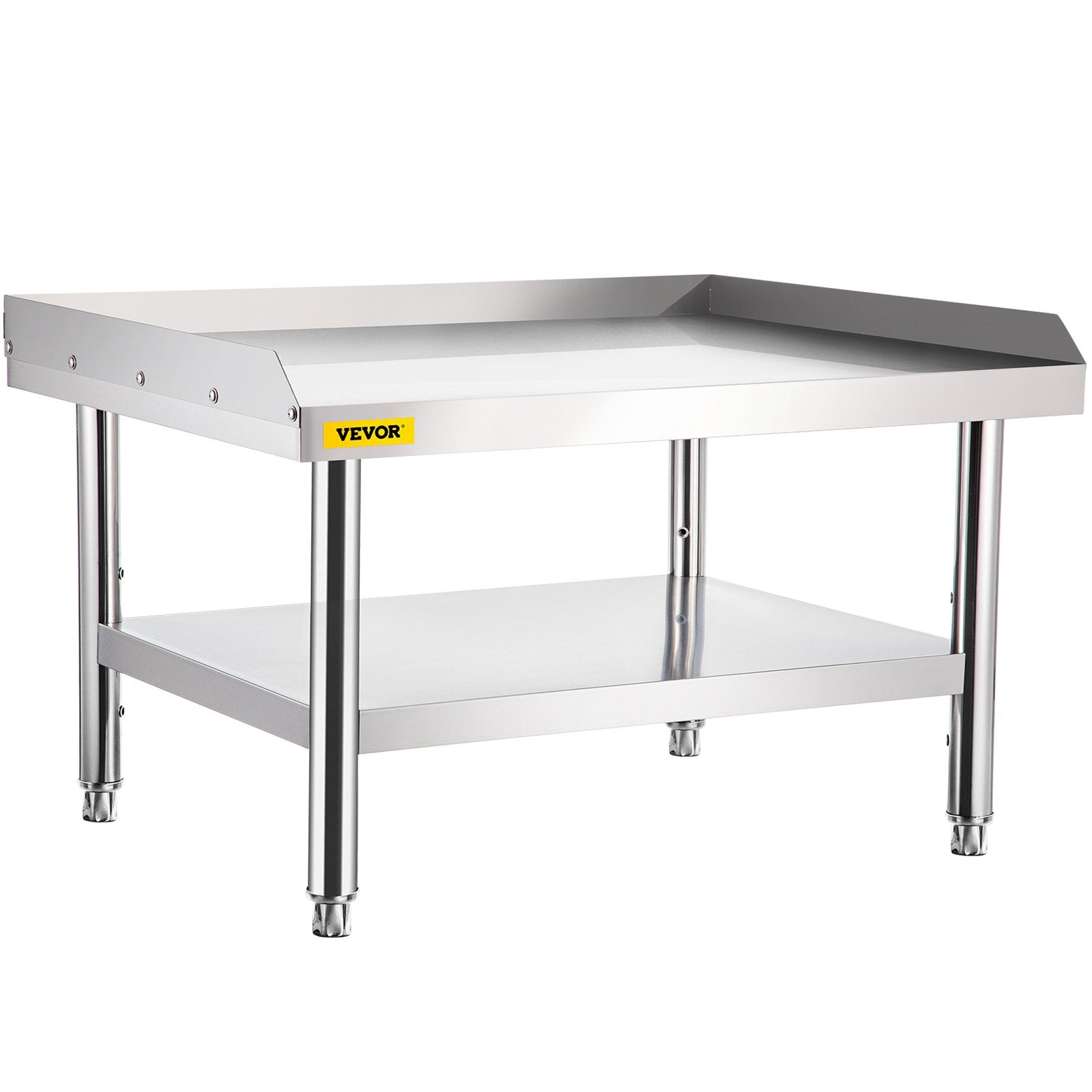 VEVOR Stainless Steel Equipment Grill Stand, 152x76x61 cm Stainless Table